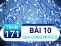 Bài 10 trang 171 SGK Công nghệ 8