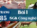 Bài 1 trang 85 SGK Công nghệ 7