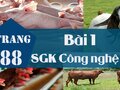 Bài 1 trang 88 SGK Công nghệ 7