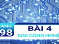 Bài 4 trang 198 SGK Công nghệ 8