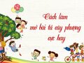 Mở bài tả cây phượng gián tiếp, trực tiếp cực hay