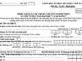 Mẫu phiếu đăng ký dự thi kỳ thi tốt nghiệp THPT 2021