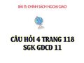 Câu 4 trang 118 SGK GDCD 11