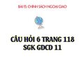 Câu 6 trang 118 SGK GDCD 11