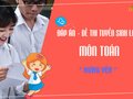 Đáp án đề thi vào lớp 10 môn toán Hưng Yên 2024 - 2025