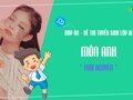 Đáp án đề thi vào lớp 10 môn Anh tỉnh Thái Nguyên 2023