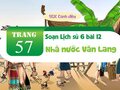 Soạn Lịch sử 6 bài 12 : Nhà nước Văn Lang (SGK Cánh diều)