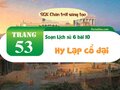 Soạn Lịch sử 6 bài 10 : Hy Lạp cổ đại (Chân trời sáng tạo)