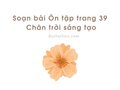 Soạn bài Ôn tập trang 39 Ngữ văn 6 tập 2 Chân trời sáng tạo