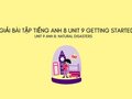 Tiếng Anh 8 Unit 9 Getting Started