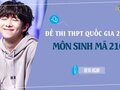 Đáp án đề 210 môn Sinh 2022 - Đề thi thpt quốc gia 2022 môn Sinh mã 210