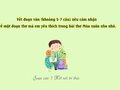 Đoạn văn cảm nhận về một đoạn thơ trong bài thơ Mùa xuân nho nhỏ