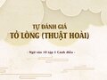 Soạn bài tự đánh giá Tỏ lòng (Thuật hoài)