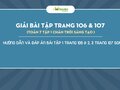 Trang 107 SGK Toán 7 tập 1 Chân trời sáng tạo