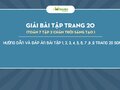 Trang 20 SGK Toán 7 tập 2 Chân trời sáng tạo