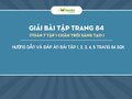 Trang 84 SGK Toán 7 tập 1 Chân trời sáng tạo