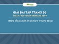 Trang 86 SGK Toán 7 tập 1 Chân trời sáng tạo