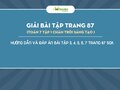 Trang 87 SGK Toán 7 tập 1 Chân trời sáng tạo