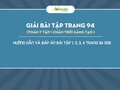Trang 94 SGK Toán 7 tập 1 Chân trời sáng tạo