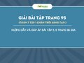 Trang 95 SGK Toán 7 tập 1 Chân trời sáng tạo
