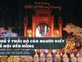Chú ý thái độ của người viết Lễ hội Đền Hùng