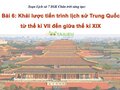 Soạn Lịch sử 7 bài 6 Chân trời sáng tạo