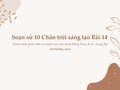 Soạn sử 10 Chân trời bài 14: Hành trình phát triển và thành tựu văn minh Đông Nam Á