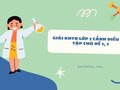 Giải KHTN lớp 7 Cánh Diều Bài tập chủ đề 1, 2