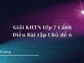 Giải KHTN lớp 7 Cánh Diều Bài tập Chủ đề 6