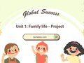 Tiếng Anh 10 Global Success Unit 1 Project
