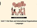 Unit 7 lớp 10 Global Success Language