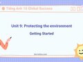 Unit 9 lớp 10 Global Success Getting Started 