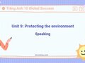 Unit 9 lớp 10 Global Success Speaking