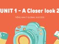 Tiếng Anh 7 Global success Unit 1 A Closer Look 2