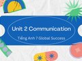 Tiếng Anh 7 Global success Unit 2 Communication
