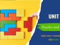 Puzzles and games Unit 4 lớp 7 Friends plus