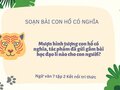 Mượn hình tượng con hổ có nghĩa, tác phẩm đã gửi gắm