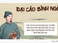 Tư cách phát ngôn của Nguyễn Trãi khi viết Bình Ngô đại cáo
