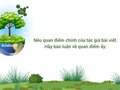 Nêu quan điểm chính của tác giả bài viết Phục hồi tầng ozone