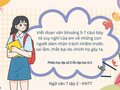 Đoạn văn bày tỏ suy nghĩ về những người dám nhận trách nhiệm
