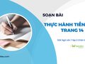 Soạn bài Thực hành tiếng Việt lớp 7 trang 14 tập 2 CTST