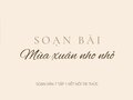 Soạn bài Mùa xuân nho nhỏ lớp 7 Kết nối tri thức