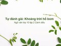 Soạn bài Tự đánh giá trang 87: Khoảng trời hố bom