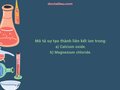 Mô tả sự tạo thành liên kết ion: Calcium oxide. Magnesium chloride