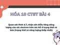 Câu 8 trang 29 SGK Hóa 10 Chân trời sáng tạo