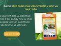 Sự khác nhau giữa việc sản xuất thuốc trừ sâu từ virus và vi khuẩn