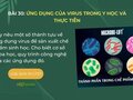 Thành tựu về ứng dụng virus để sản xuất chế phẩm sinh học
