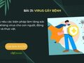 Nêu các biện pháp làm tăng sức để kháng virus cho con người
