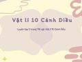 Luyện tập 2 trang 116 sgk Vật lí 10 Cánh Diều