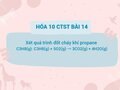 Bài 6 trang 93 SGK Hóa 10 Chân trời sáng tạo